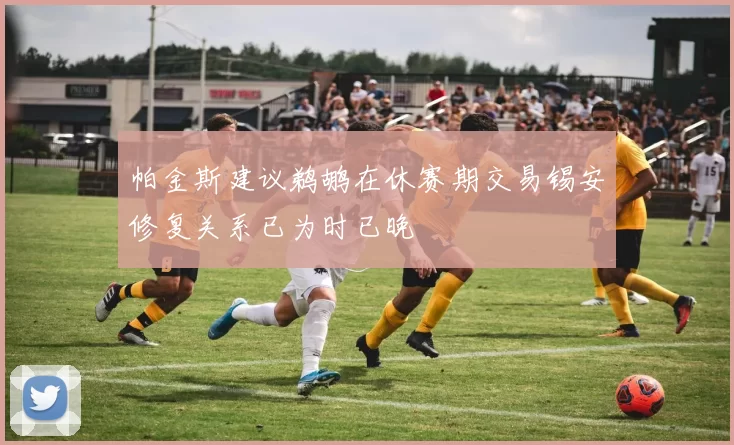 帕金斯建议鹈鹕在休赛期交易锡安修复关系已为时已晚